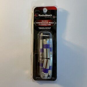Radioshack Compression Male F-Connector for RG-59/U 278-035